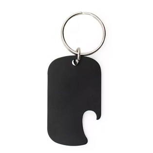 destapador, aleación de metal, negro, 5*3*0.25cm centimetros, eros, plano con argolla