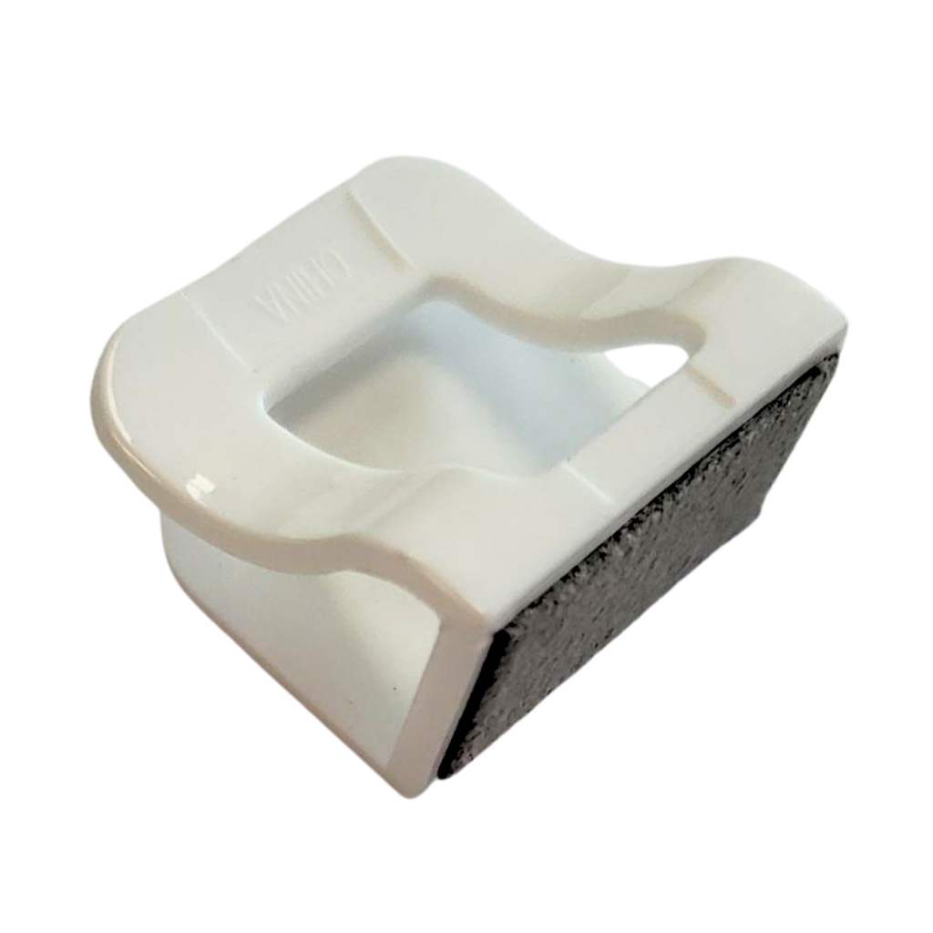 [P285258] accesorios, plástico, blanco, 7*3*2.6 centimetros, covertor camara web con limpia pantallas