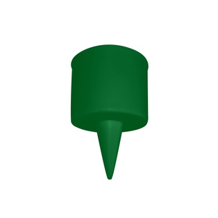 posa vasos, plástico, verde,  nd, para poner en la arena