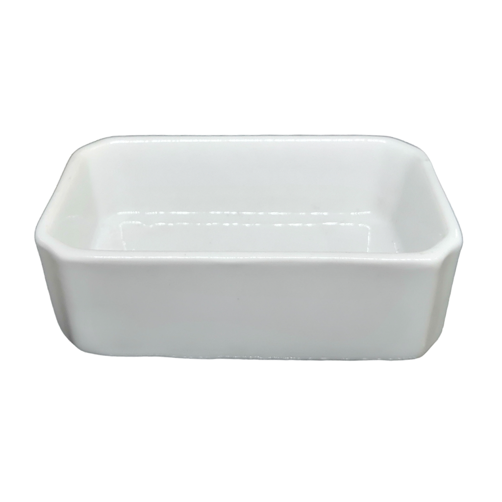 [H521810] tazon, cerámica, blanco, 4.75 pulgadas, cuadrado