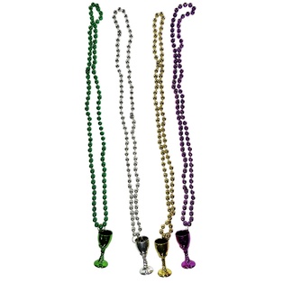 collar fiestero con copas