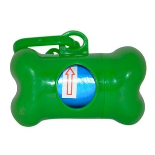 huesito, plástico, verde, 15 bolsitas , desechables
