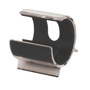 posa celular, plástico, negro, 5.5x5.5x5.1 centimetros, curvo