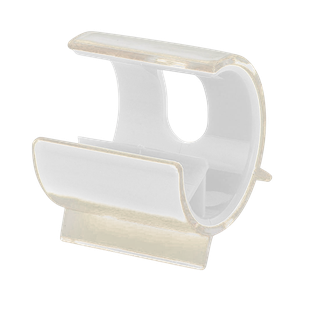 posa celular, plástico, blanco, 5.5*5.5*5.1 centimetros, curves