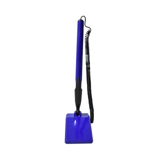 lapiceros, plástico, azul,  nd, cron con base