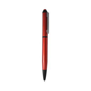 lapiceros, metal, rojo, 14.2 centimetros, con touch