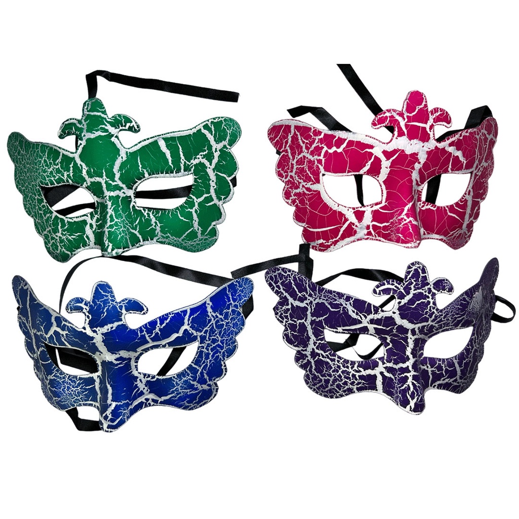 [F420115] antifaz rojo blanquito