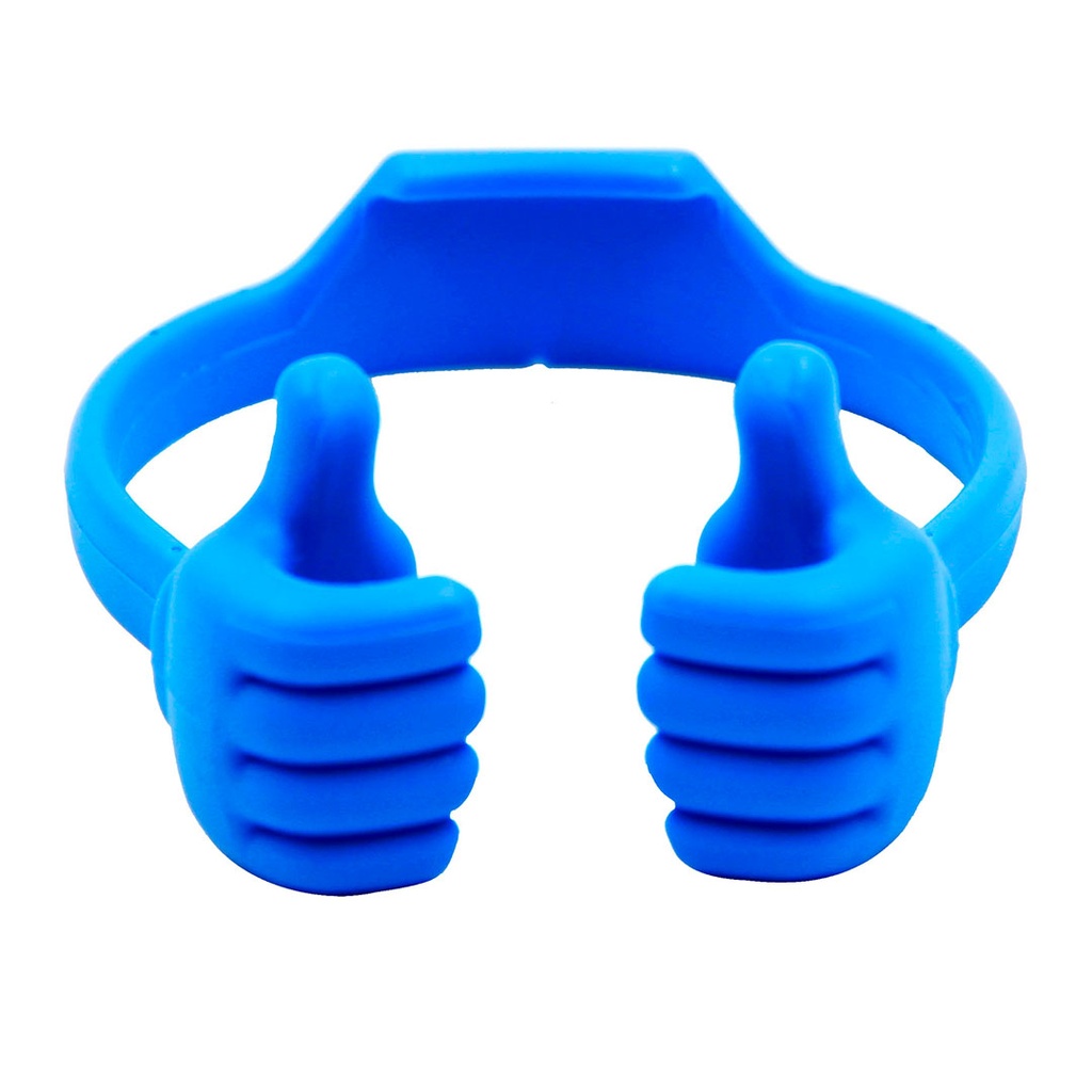 [P260371] posa celular, plástico, azul, standar nd, en forma de manita