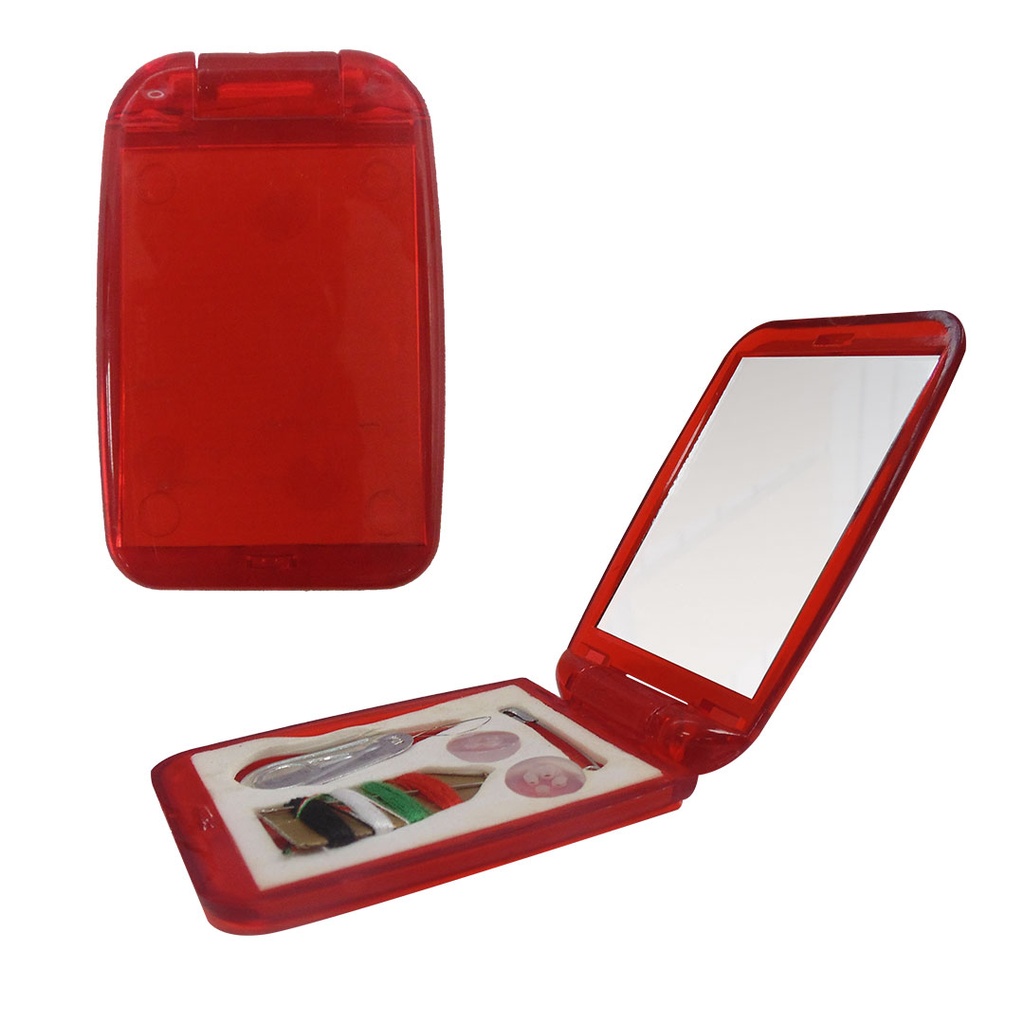 [B660563] costurero con espejo bett rojo