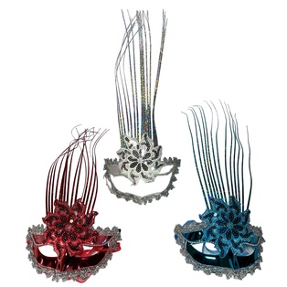 antifaz con mariposa y lentejuelas