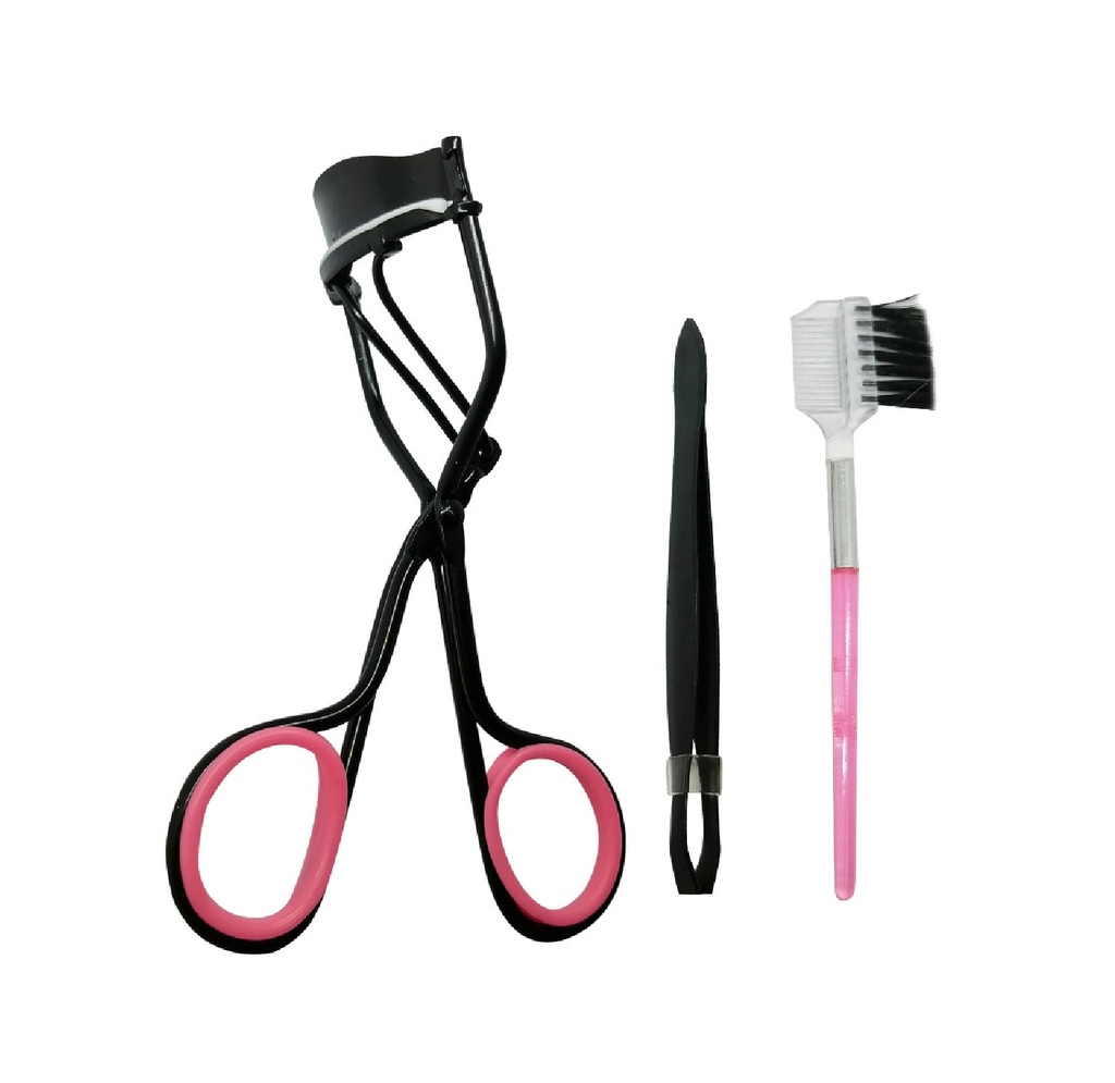 [B660500] set de curlash, cepillo y pinzas de 3.5*10 cm.