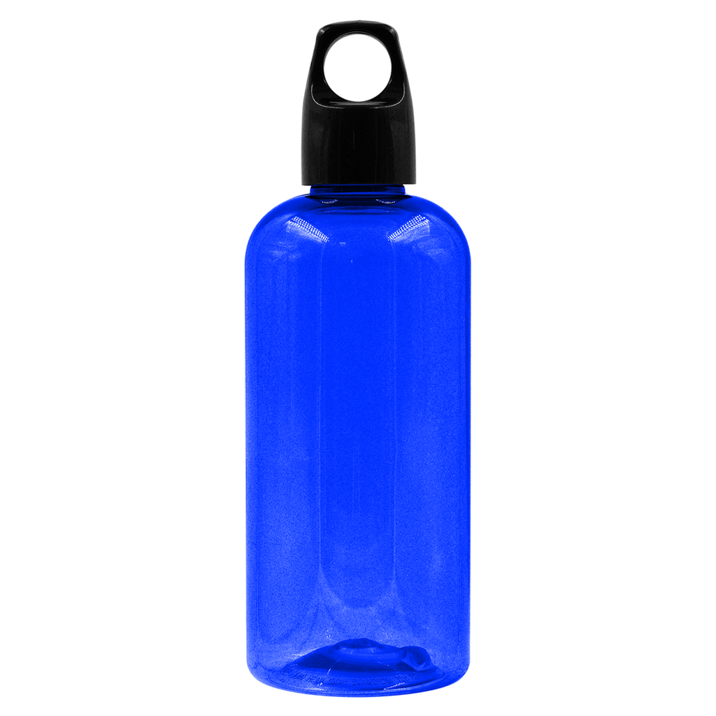 [P251109] pachones, plástico, azul, 500 ml, Parker translúcido tapa negra