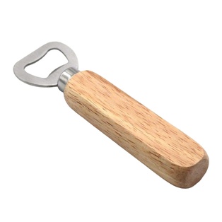 destapador, acero inoxidable, color natural, 13.8*4 centimetros, mango de madera