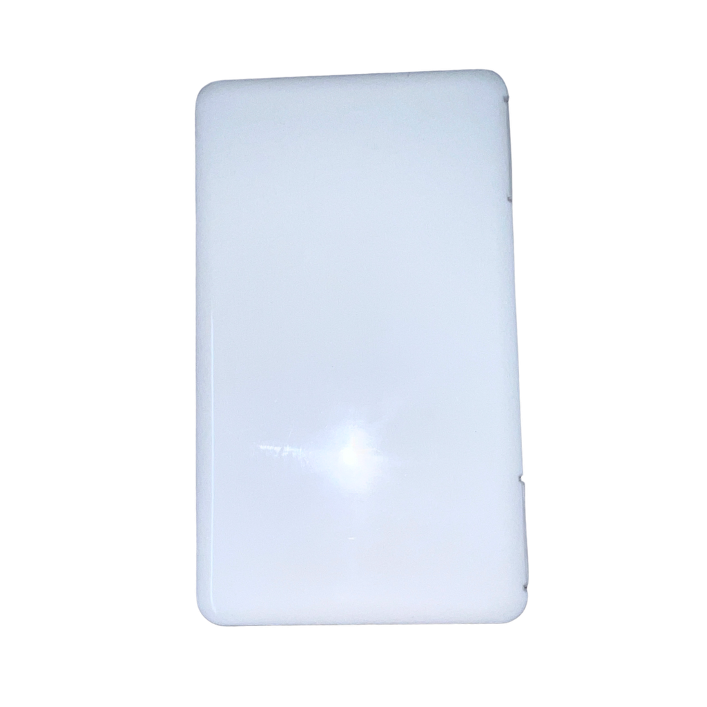 [S170048] estuche, plástico, blanco, 19*11*1.2 centimetros, para mascarilla quirurgica