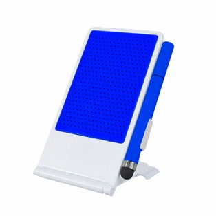 posa celular, plástico, azul,  nd, con lapicero touch