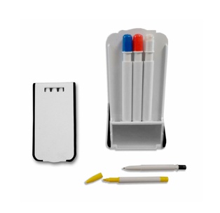 posa celular, plástico, negro, 6.2*11.8*1.4 centimetros, con marcadores