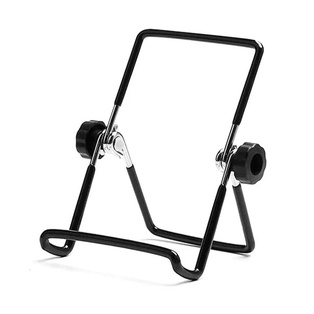 stand, metal, negro, 8 a 13 pulgadas, para celular