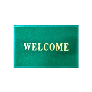 alfombras, plástico, surtido, 38-58 centimetros, bienvenido