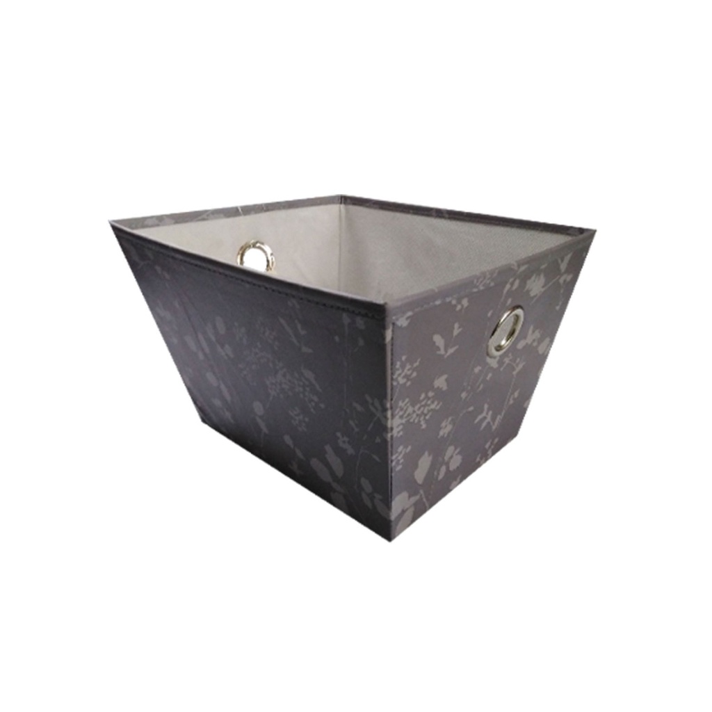 [H531420] caja organizadora, tela, estampado, 30*30 centimetros, flores