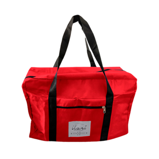 bolsa, oxford, rojo, 40*35*19 centimetros, tipo maleta con agarradores de refuerzo