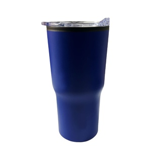 vaso, plástico, azul reflex mate, 20 onzas, yowie doble pared