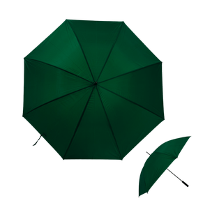 sombrillas, poliester, verde oscuro, 122*140 centimetros, liso, small