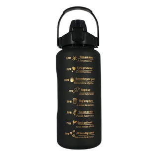 pachon, plástico, negro, 2 l , motivacional