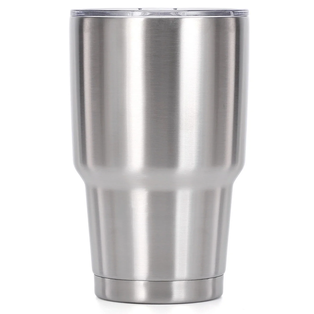 vaso termico carl, acero inoxidable, , doble pared , plateado brillante 12 oz