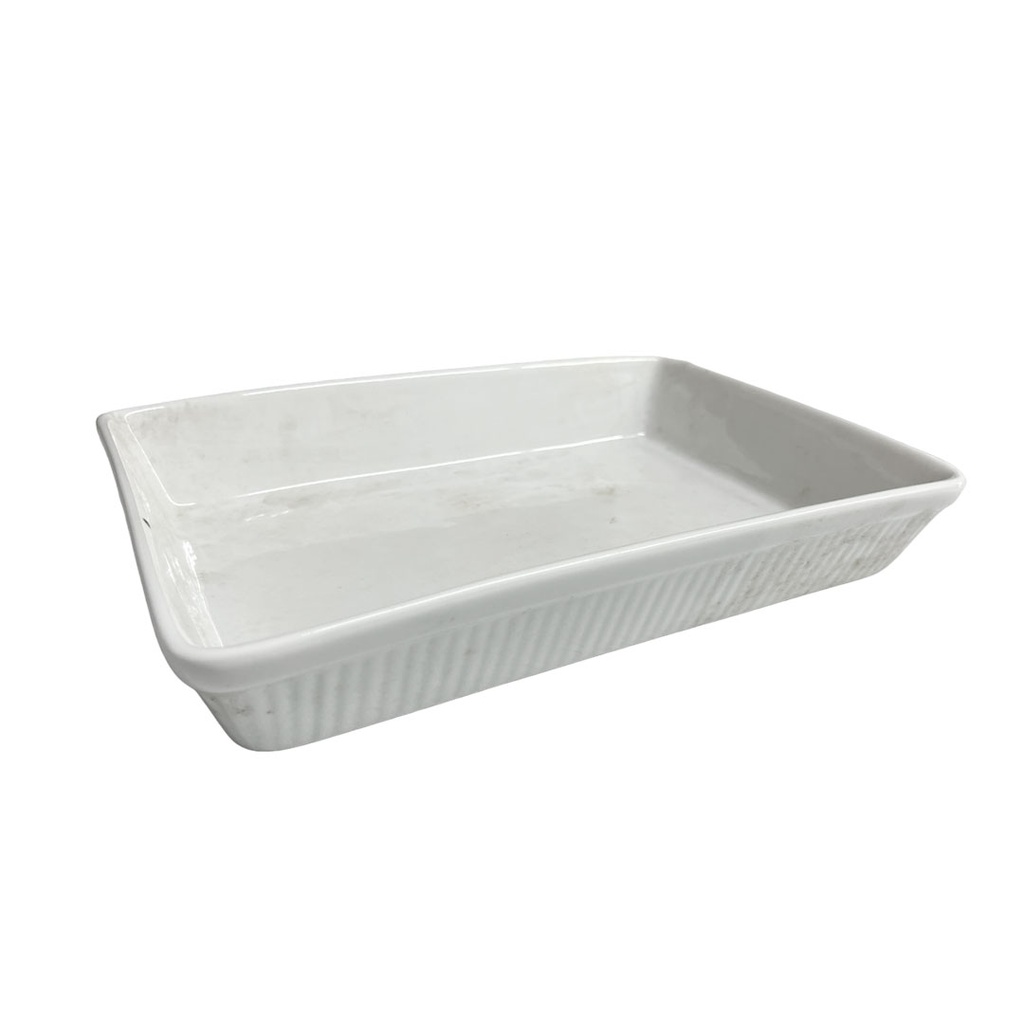 [H520803] pirex, cerámica, blanco,  nd, rectangular