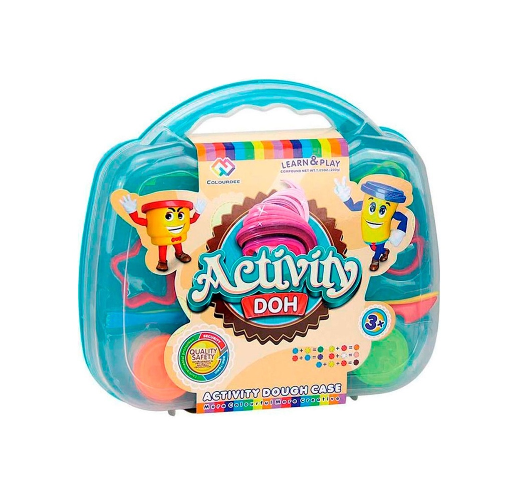 [J140172] set de plasticina, , nd,  , en lonchera