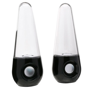 bocina luz led y efectos de agua