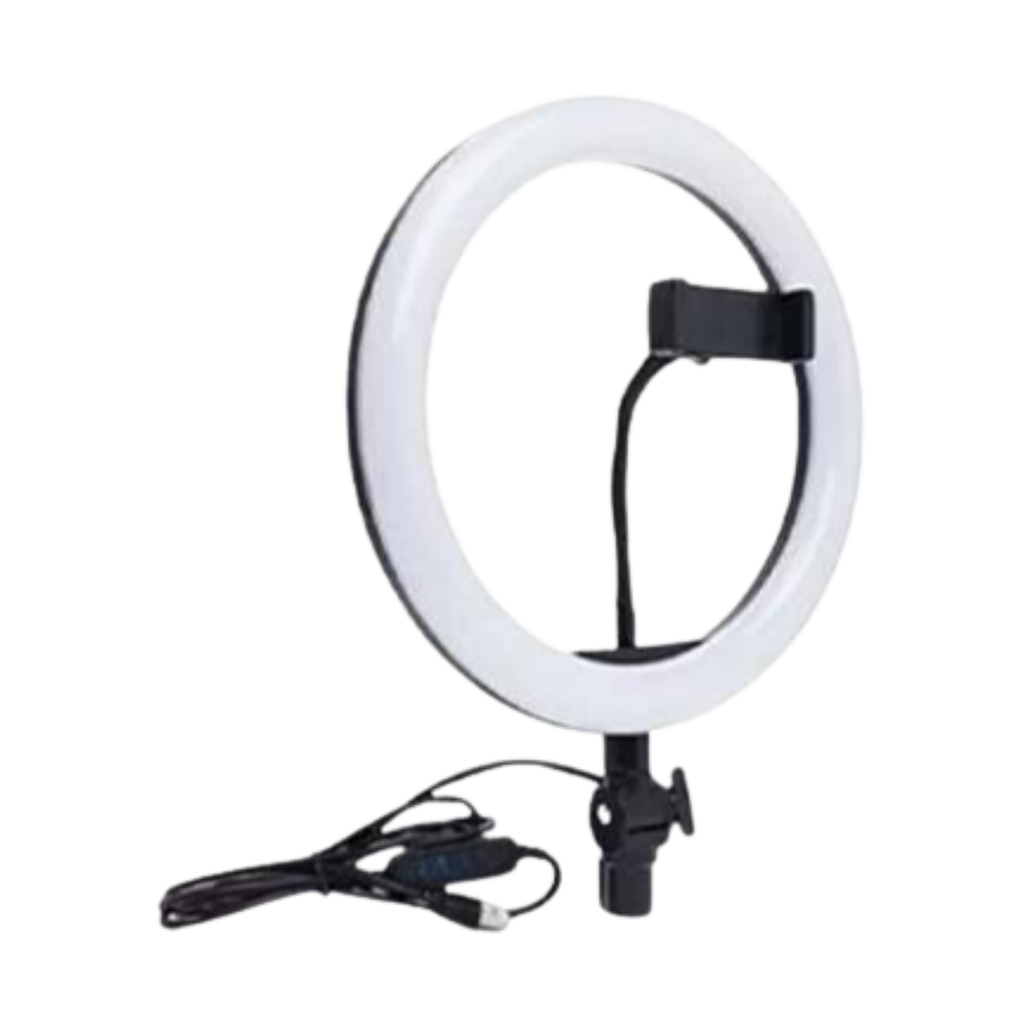 [TG102138] aro, plástico, negro, 26*38 centimetros, luz led 3 tonos