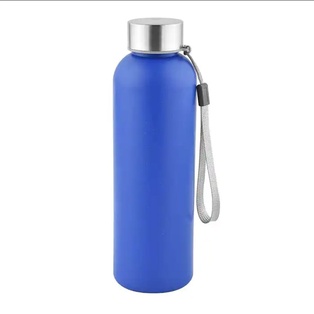 Pachon, Fibra De Bambu, Azul Reflex, 500 Ml Sello De , Silicon Y Tapa De Acero 