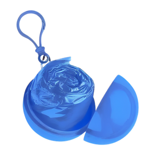 LLAVERO REDONDO AZUL CAPA ADENTRO