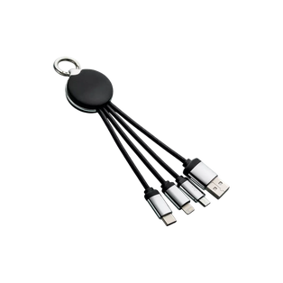 Cable Plástico Negro 16 cm