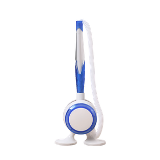 Lapiceros Plástico Azul Reflex 16.5 Cm Comic Base Adhesiva Y Resorte De 1 Metro