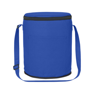 Lonchera Poliester Azul Reflex Barrel Interioir Aluminizado