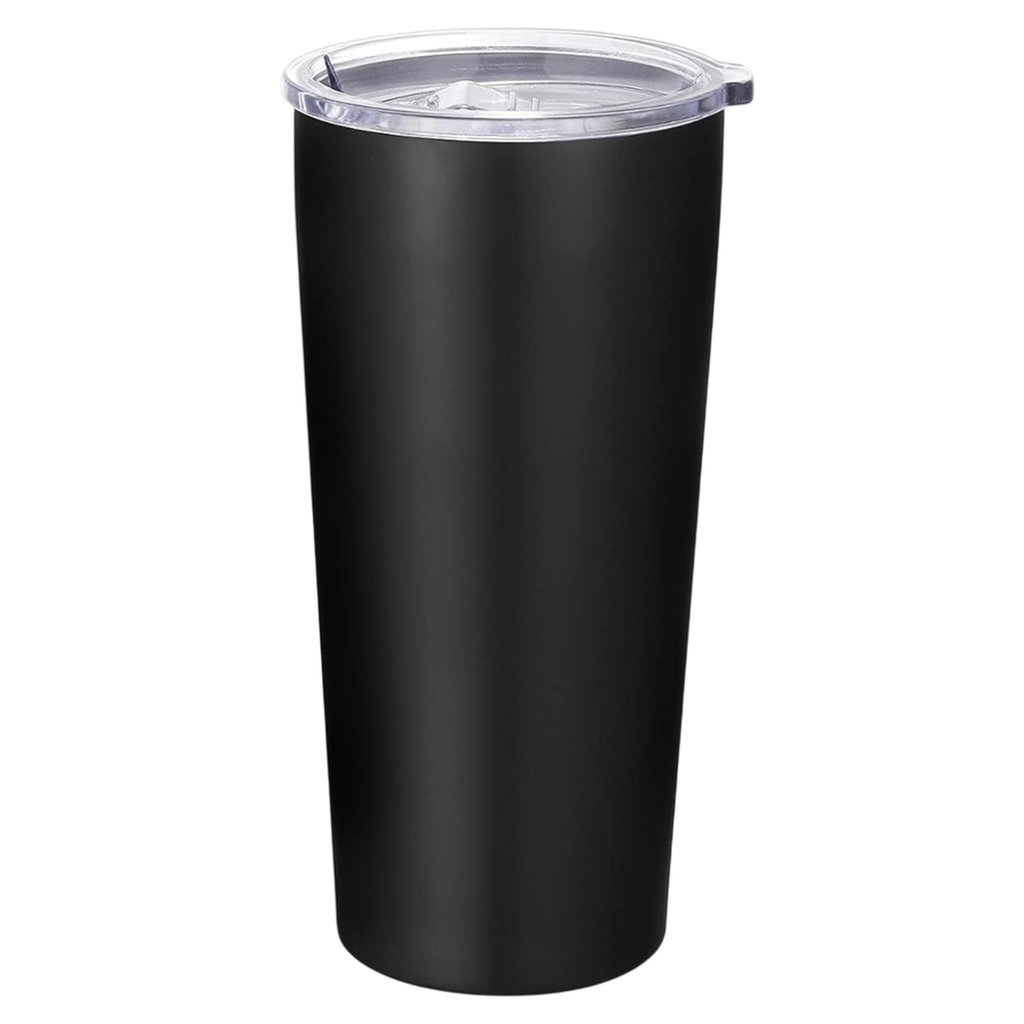 [P251368] Vaso Acero Inoxidable negro 20 Oz Everests color liso doble pared 8.5*9*17.2cm