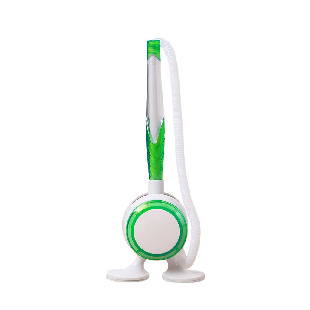 [P286137] Lapiceros Plástico verde 16.5 cm Comic con base adhesiva y resorte De 1 Metro