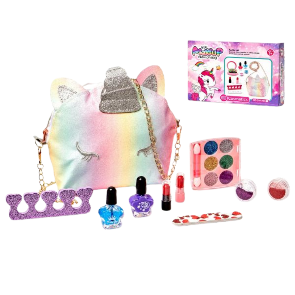 [J116172] Set De Manicure Plástico Lila 25.5*18*4.5 cm set de manicure