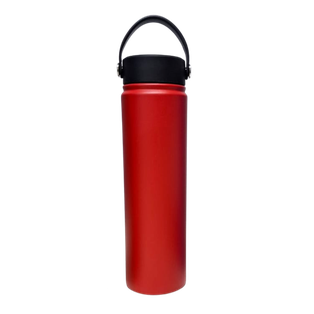 Termo Acero Inoxidable Rojo 24 oz Travel Doble Pared