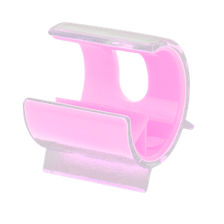 Posa celular plástico rosado 5.5*5.5*5.1 cm curves