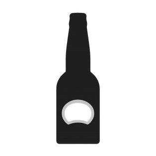 Destapador plástico negro botella