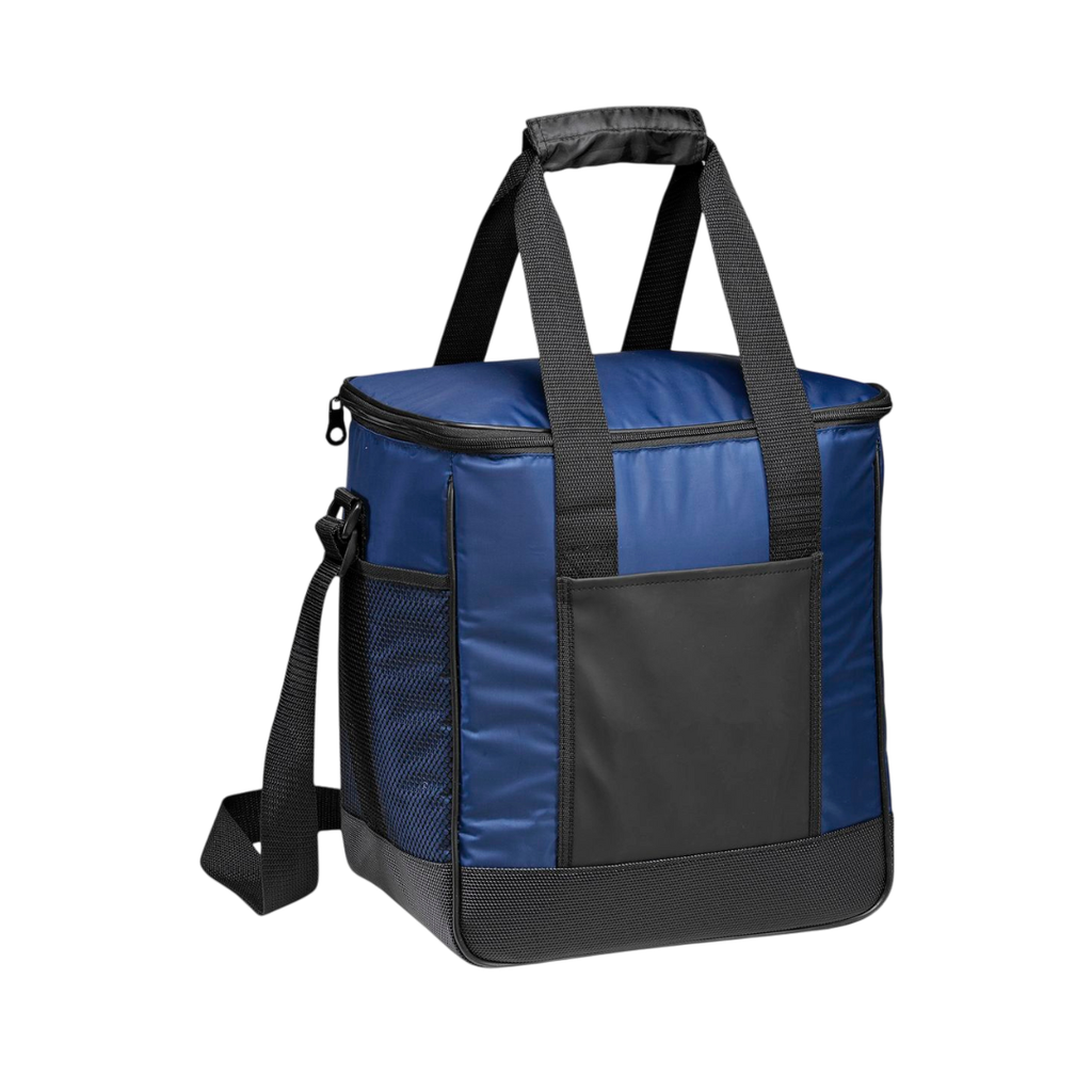 [P251300] Hielera Poliester Y Aluminio Azul Navy 30*20.5*34 cm Golde