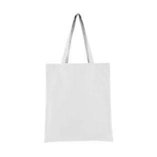 Bolsa Ecologica blanco 40*35 cm Plana Sellada 80gsm