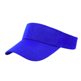 Visera Poliester Azul Cierre Velcro
