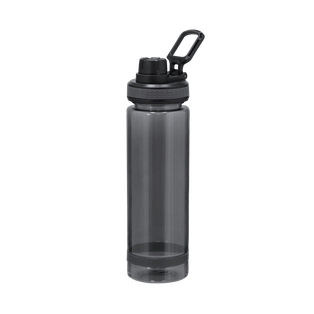 Pachon Plástico Negro 700 Ml Dakar Con Gancho Y Cinta En La Base