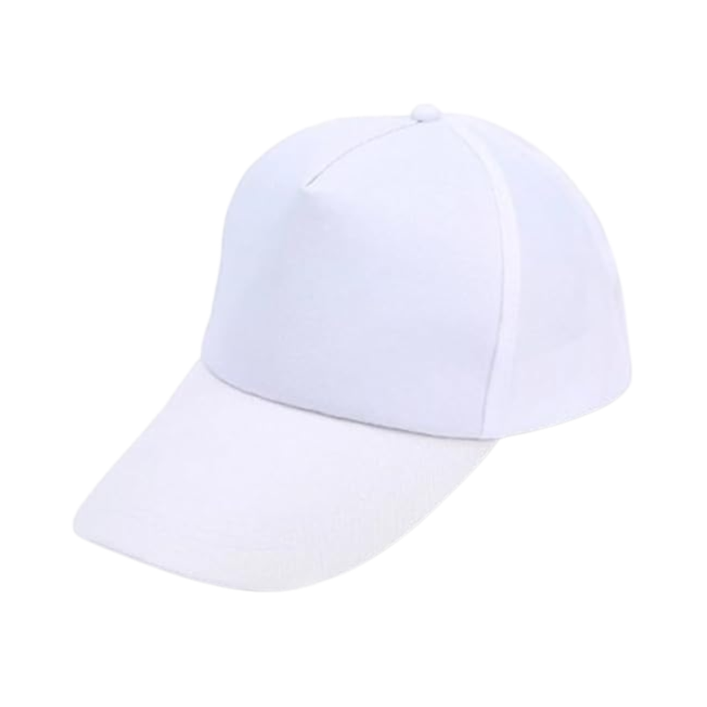 [P266076] Gorra Poliester Blanco 21*29 cm Common Frente Plan