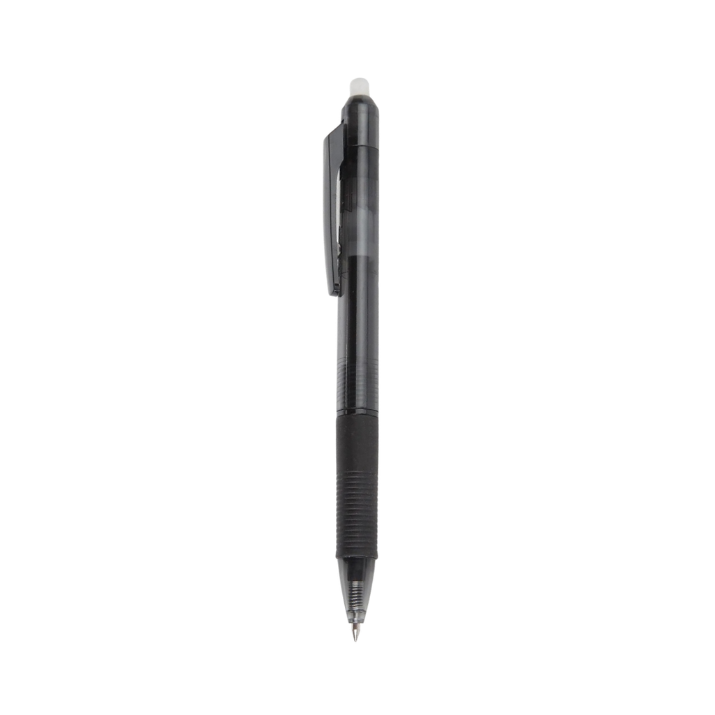 [P286253] Lapiceros Plástico Negro Phantom Con Borrador De Tinta