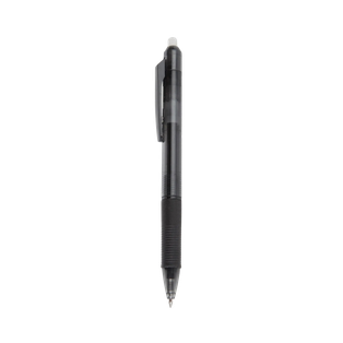 Lapiceros Plástico Negro Phantom Con Borrador De Tinta